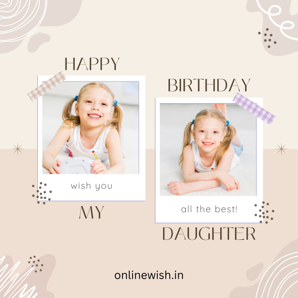 birthday wishes for daughter