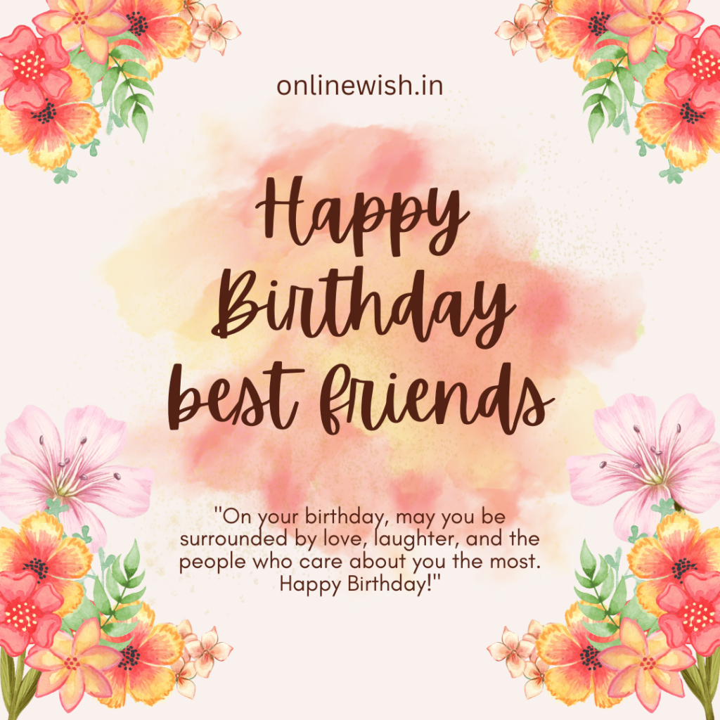 birthday wishes for best friend qoutes