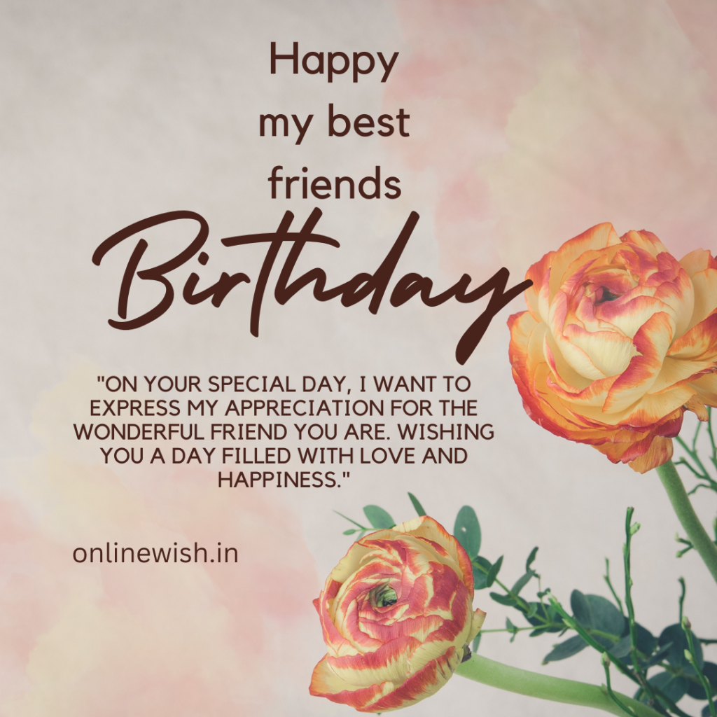 birthday wishes for best friend