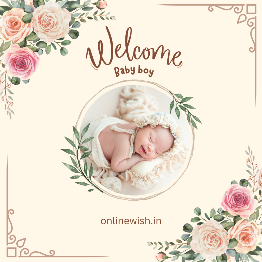 wishes for new born baby boy quotes and images