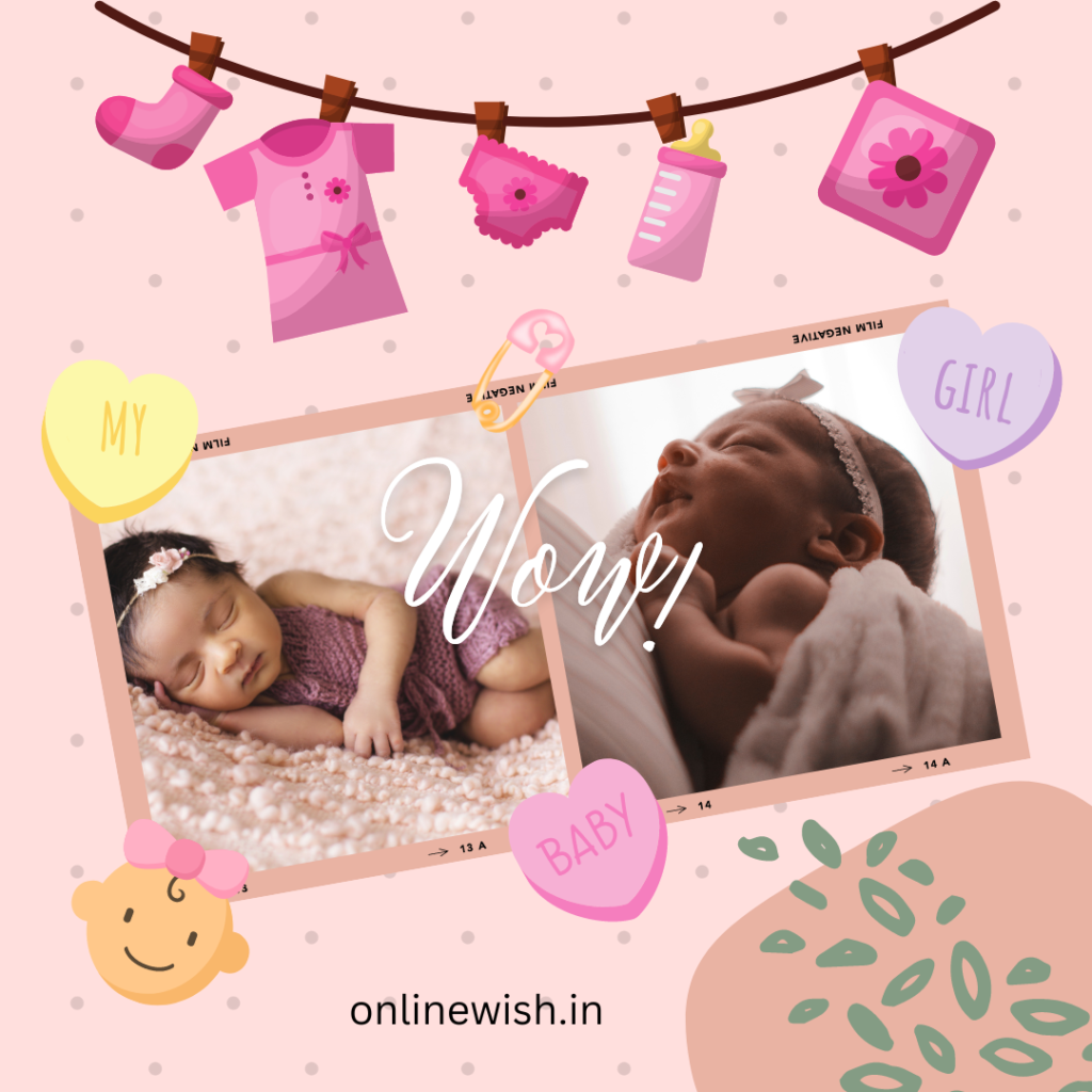 Wishes for new born baby girl