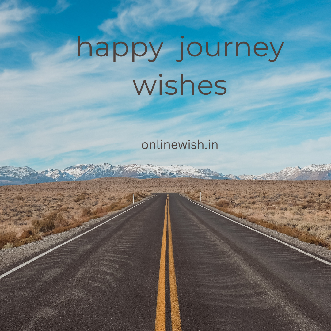 Happy Journey Wishes Online Wish