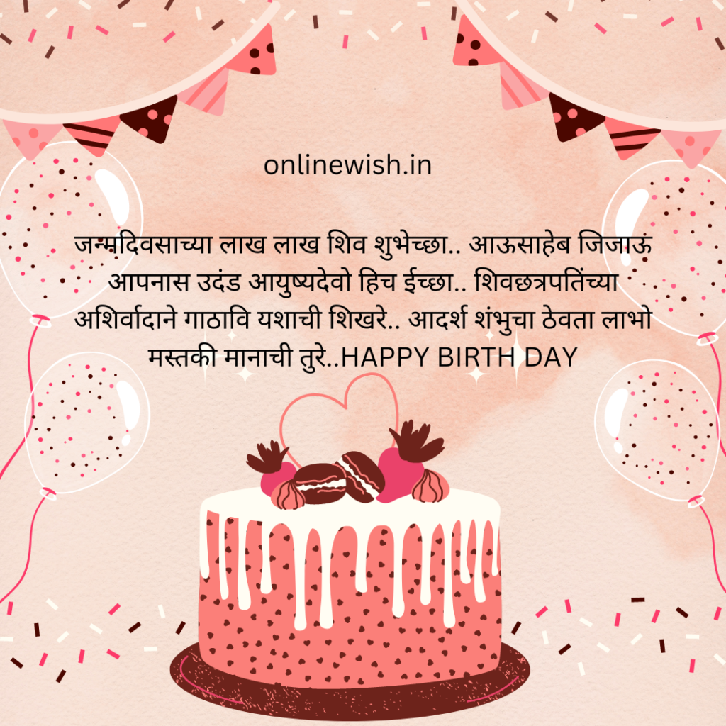 happy birthday wishes in marathi