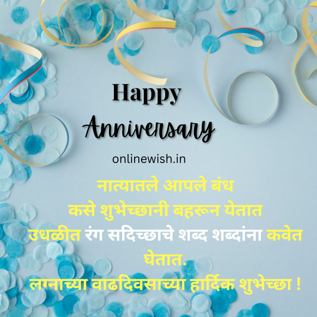 Happy Anniversary Wishes in Marathi|लग्न वाढदिवसाच्या शुभेच्छा