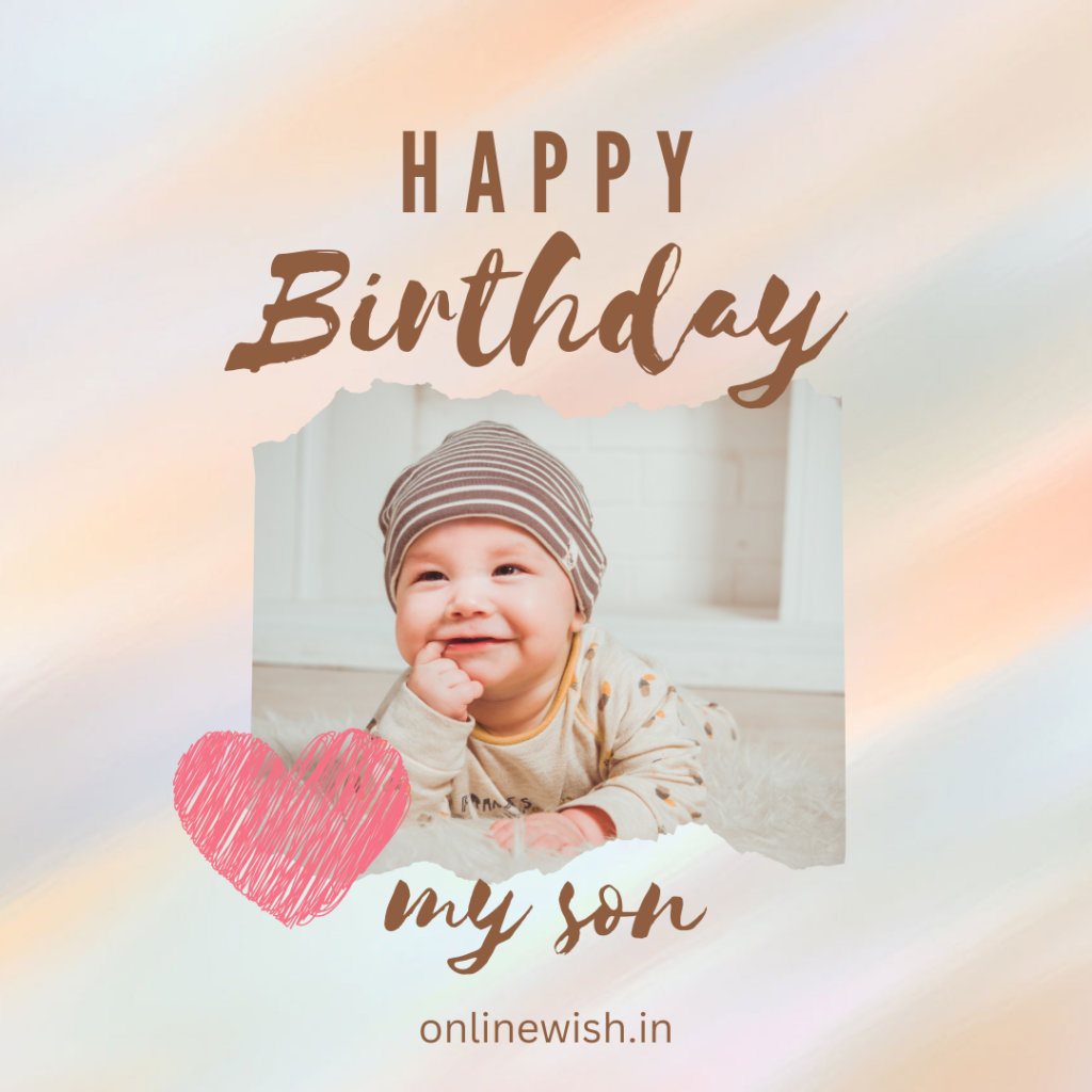 birthday wishes for son in marathi